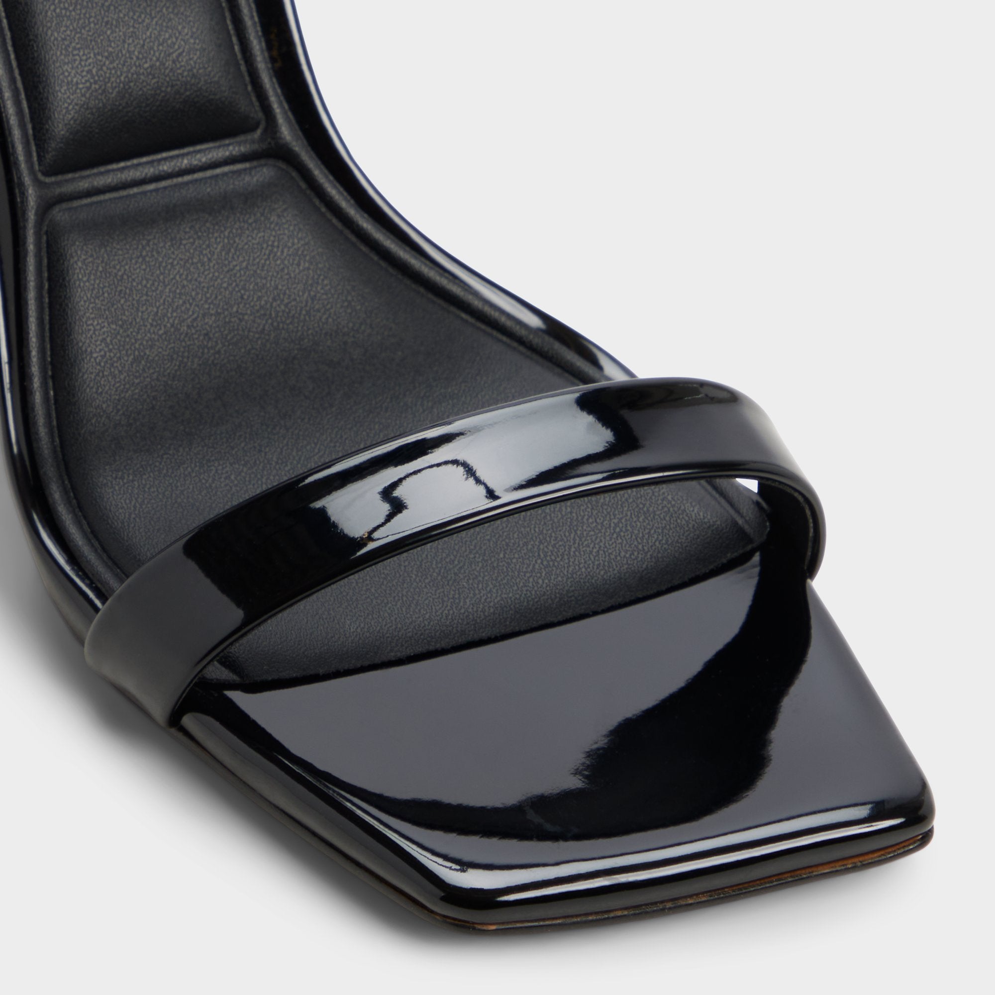 Aldo | Azzira in Black - Strappy heeled sandal, Block heel
