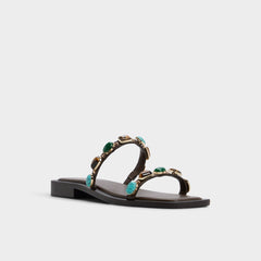 Aldo | Sapphira in Dark Brown 14189967 - Slide sandal
