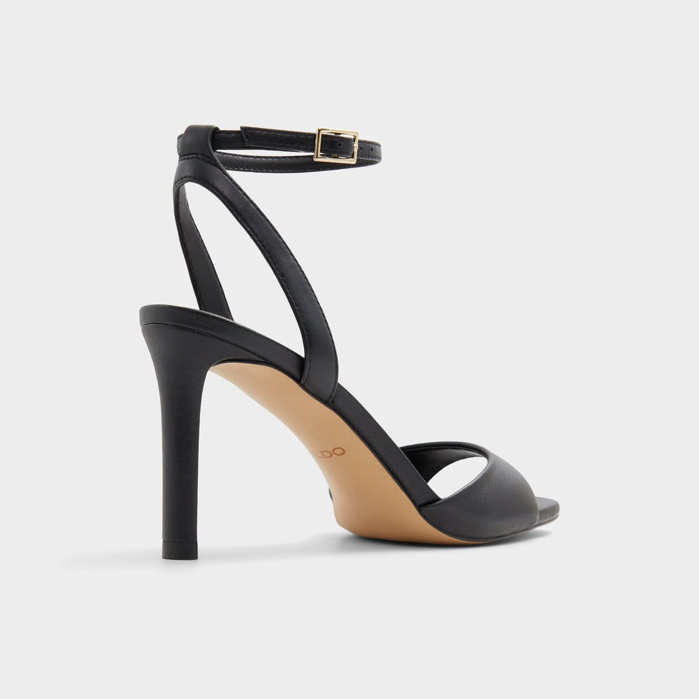 Aldo | Sake Black Women's Strappy sandals - Strappy heeled sandal
