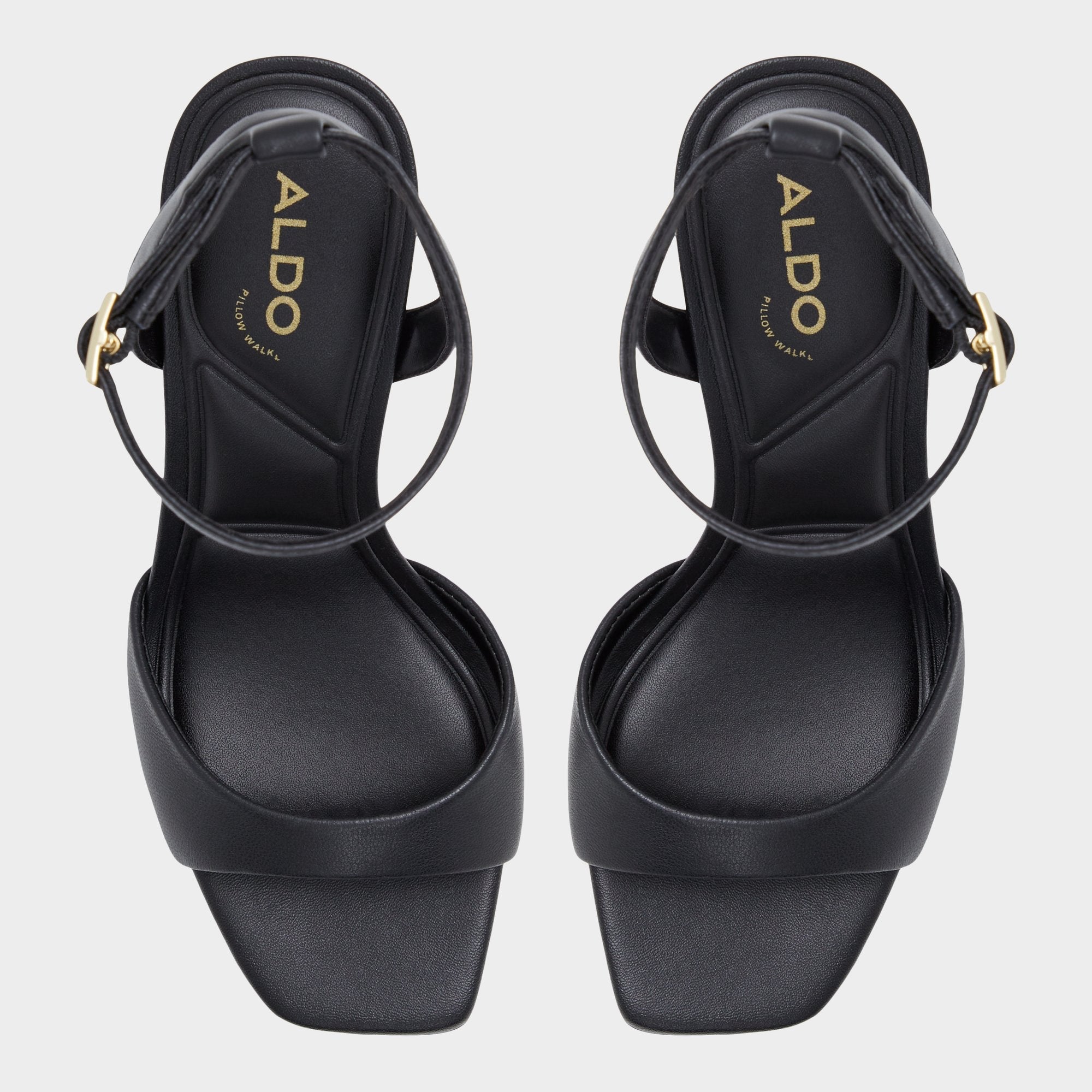 Aldo | Sake Black Women's Strappy sandals - Strappy heeled sandal