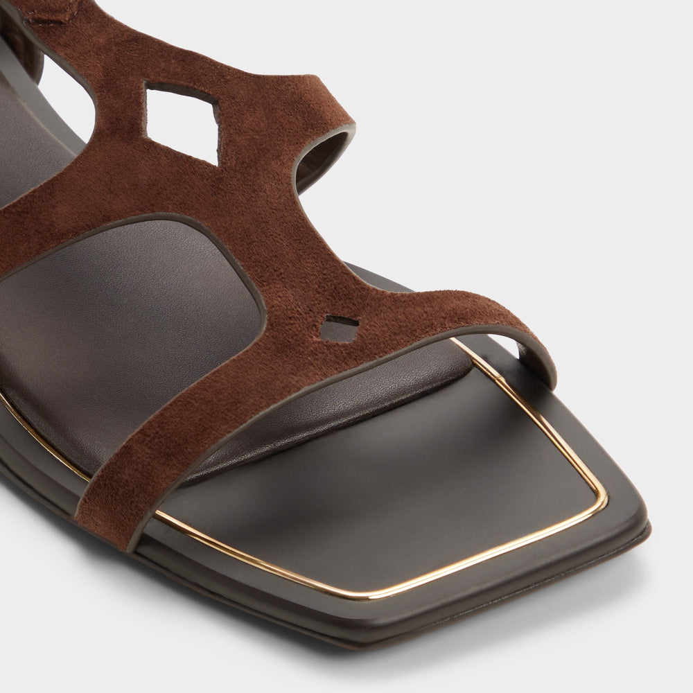 Aldo | Marisea in Dark Brown - Gladiator sandal