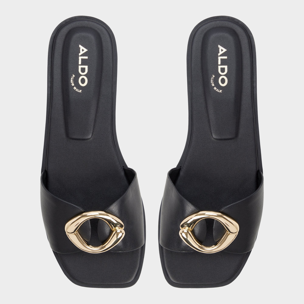 Aldo | Biggin in Black - Slide sandal