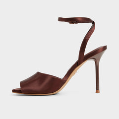 Aldo | Kaiasien in Dark Brown 14151897 - Strappy heeled sandal, Stiletto heel