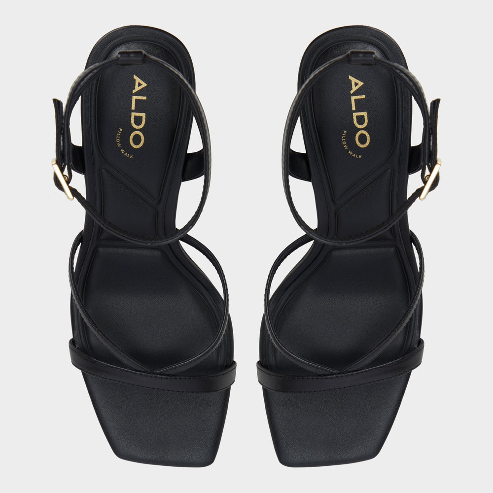 Aldo | Stellare Other Black Women's Block heels - Strappy heeled sandal, Block heel