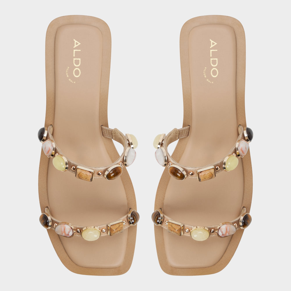 Aldo | Sapphira in Medium Beige 14213541 - Slide sandal