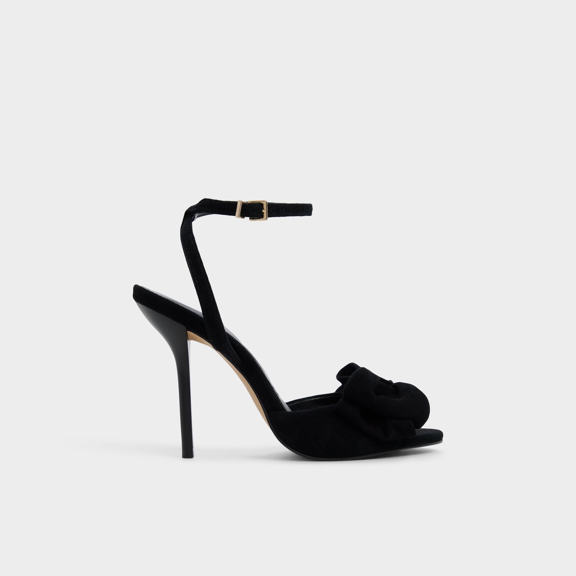 Aldo | Tinsletta in Other Black - Strappy heeled sandal, Stiletto heel
