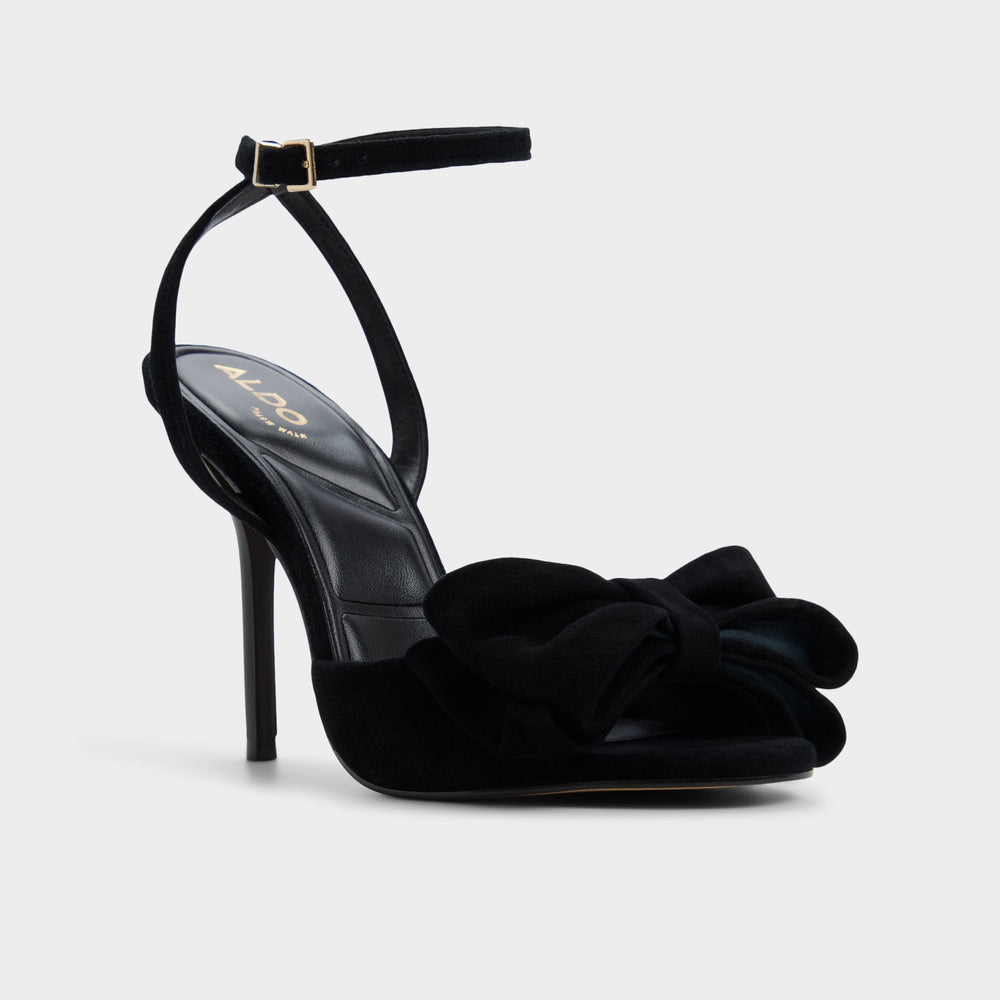 Aldo | Tinsletta in Other Black - Strappy heeled sandal, Stiletto heel
