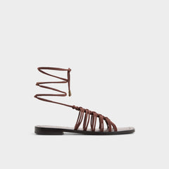 Aldo | Unoma in Dark Brown - Strappy flat sandal