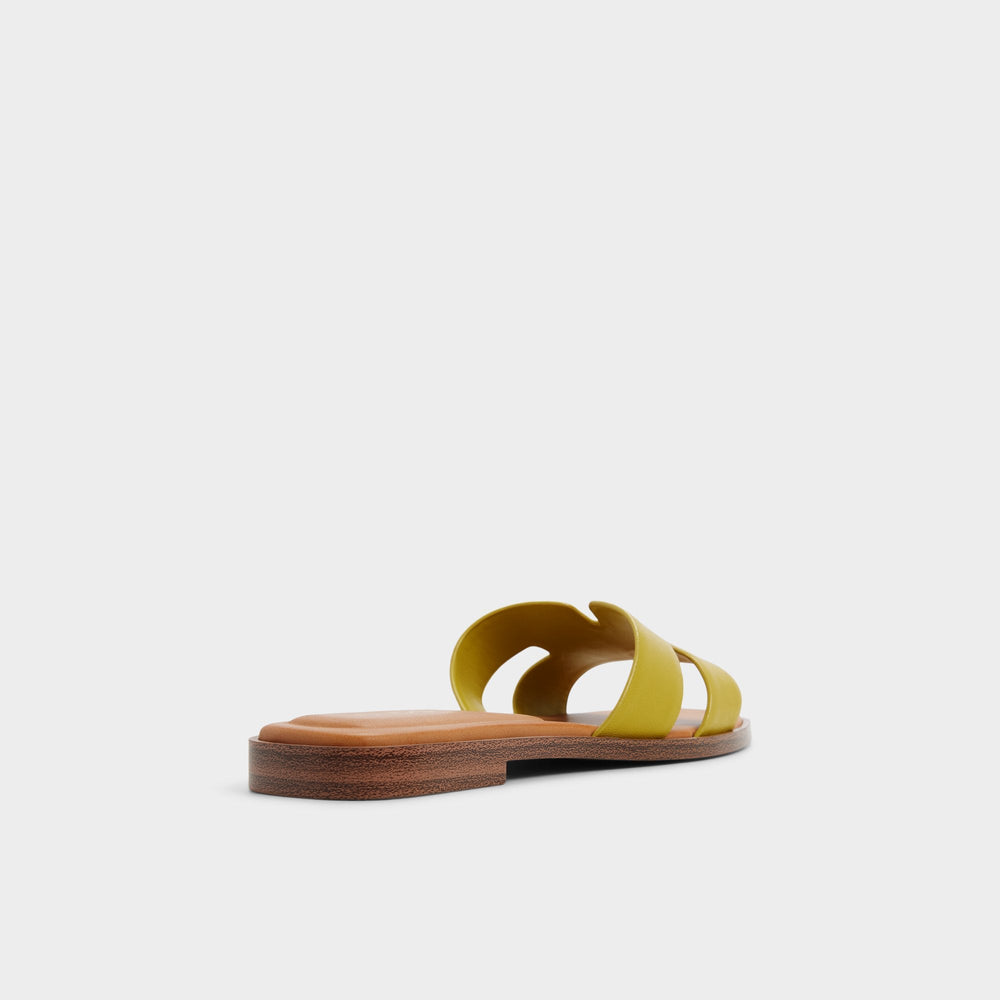 Aldo | Itsandal in Other Yellow - Slide sandal