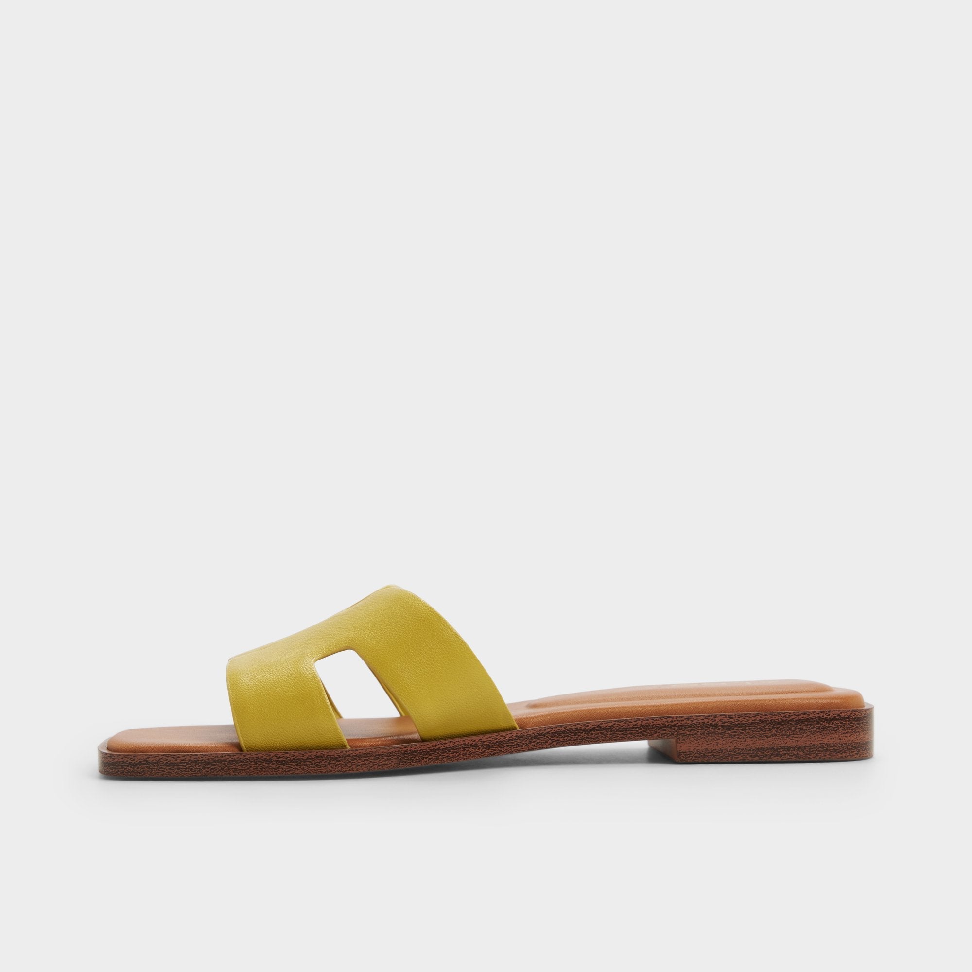 Aldo | Itsandal in Other Yellow - Slide sandal