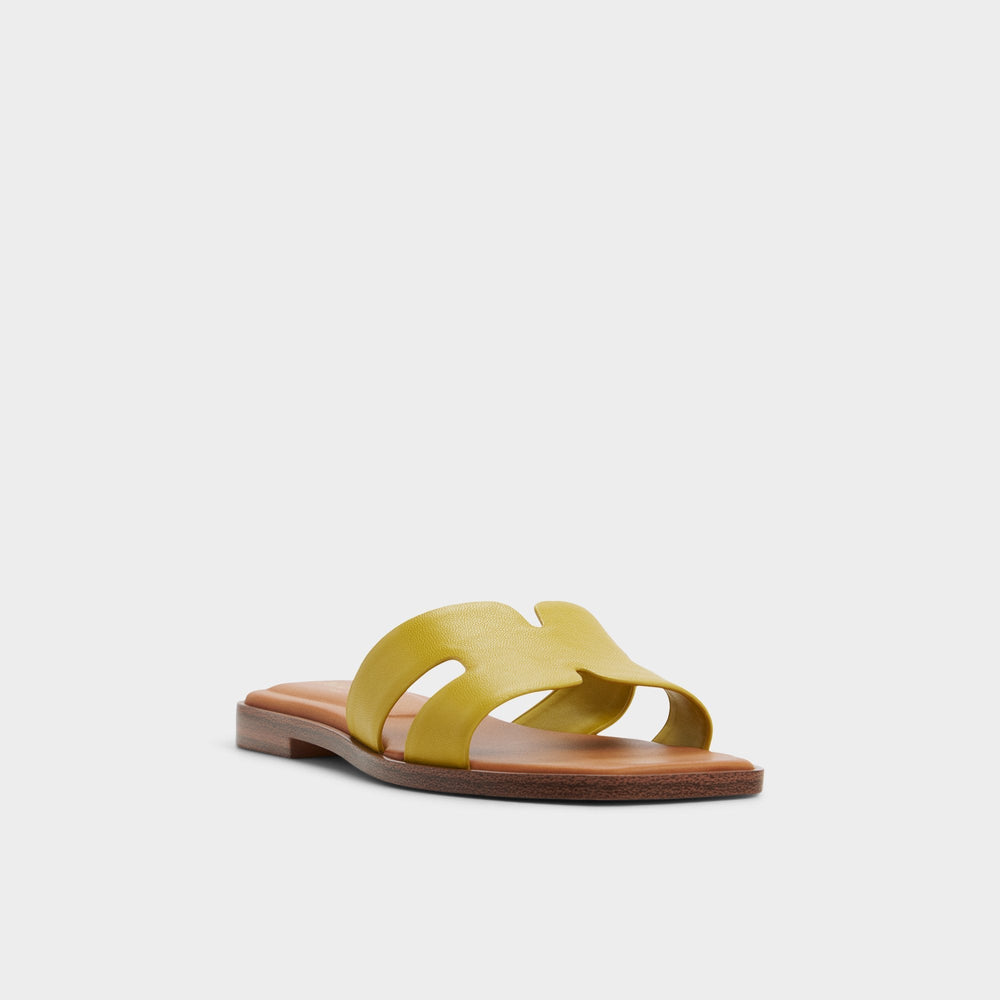 Aldo | Itsandal in Other Yellow - Slide sandal