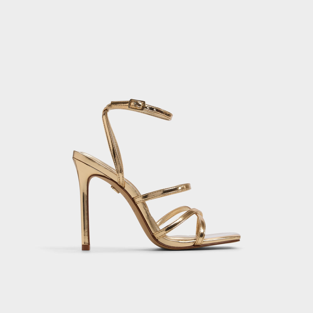 Aldo | Galoi Gold Women's Iridescent metallics - Strappy heeled sandal