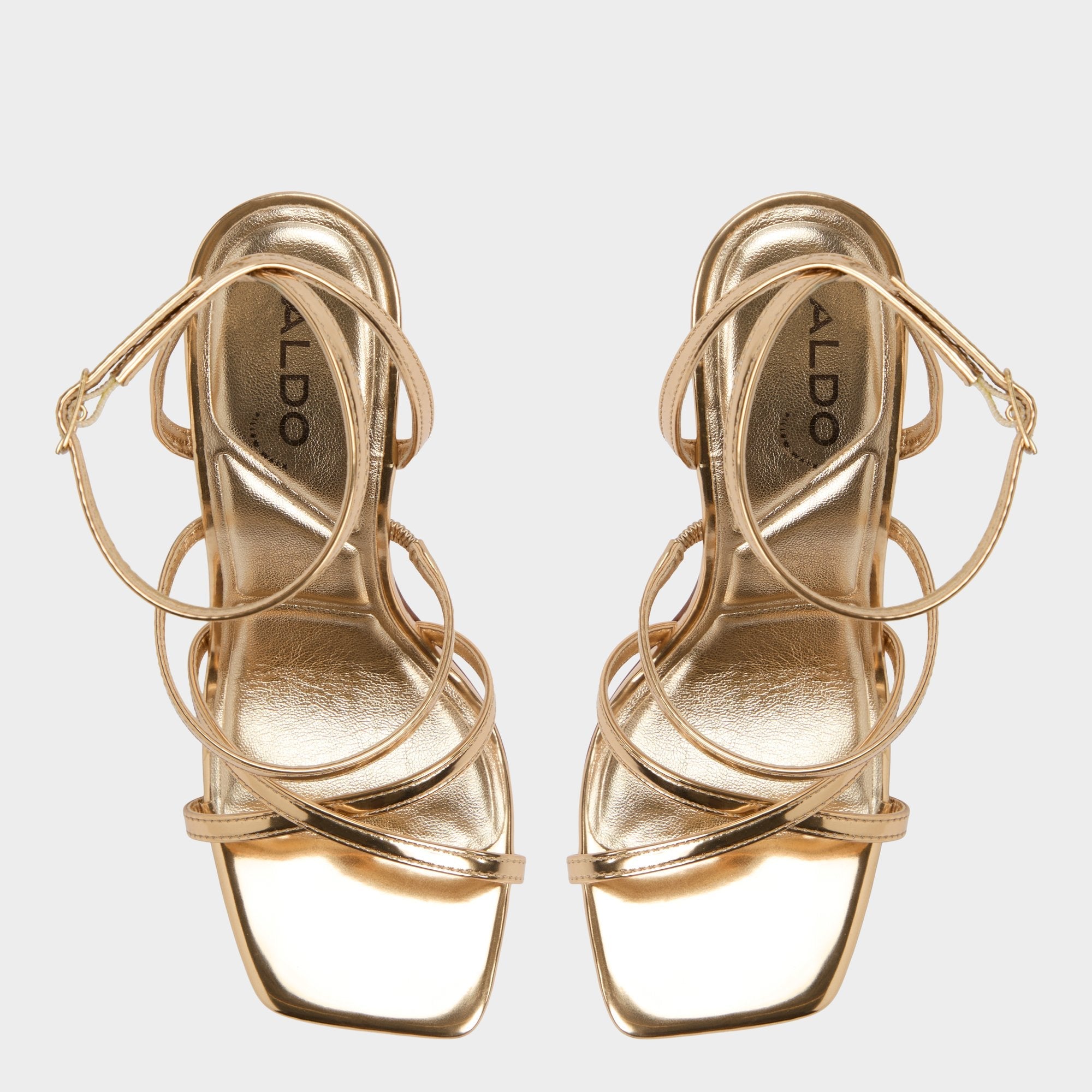 Aldo | Galoi Gold Women's Iridescent metallics - Strappy heeled sandal