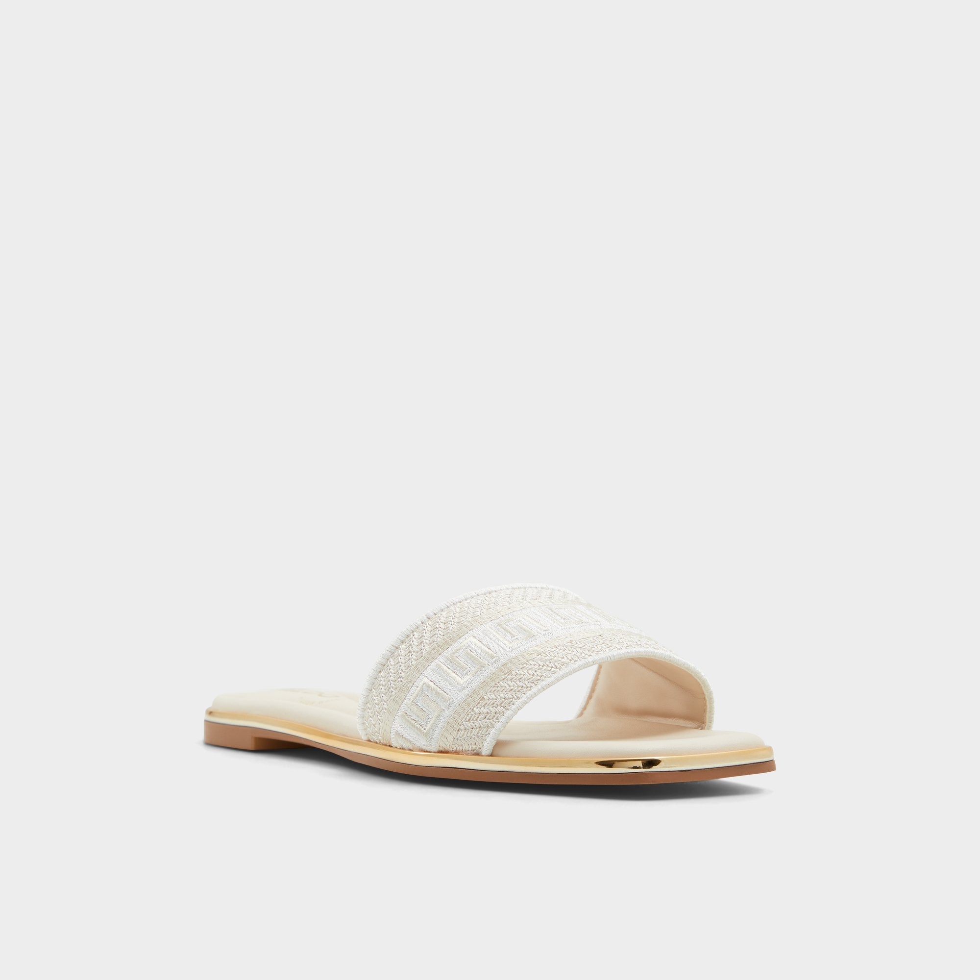 Aldo | Oceania Other Beige Women's Flats - Slide sandal
