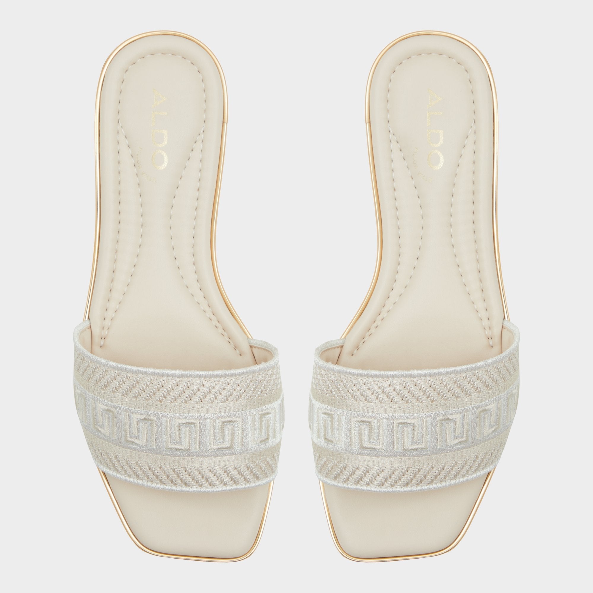 Aldo | Oceania Other Beige Women's Flats - Slide sandal
