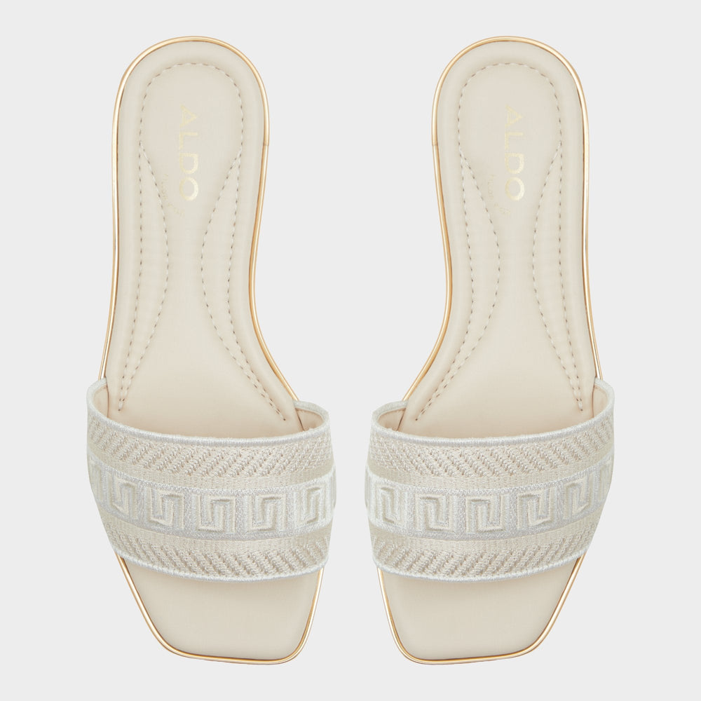 Aldo | Oceania Other Beige Women's Flats - Slide sandal