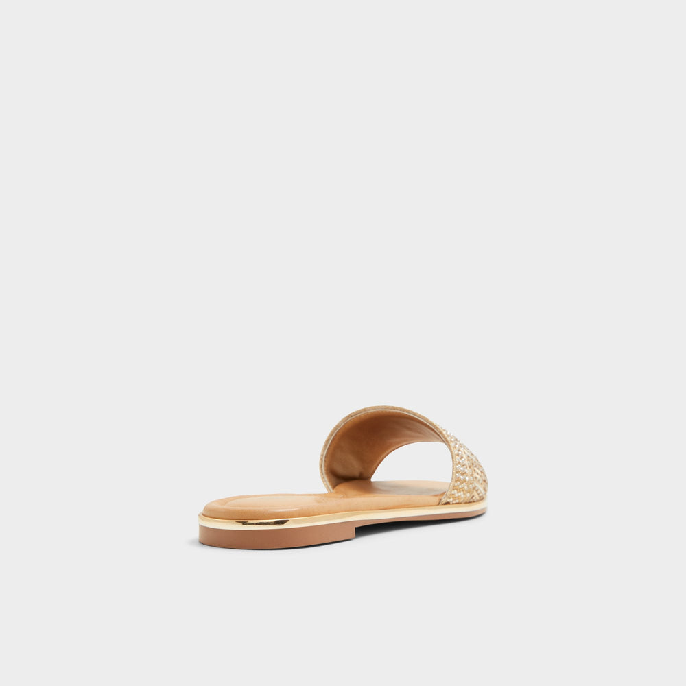 Aldo | Oceania in Gold 13747178 - Slide sandal