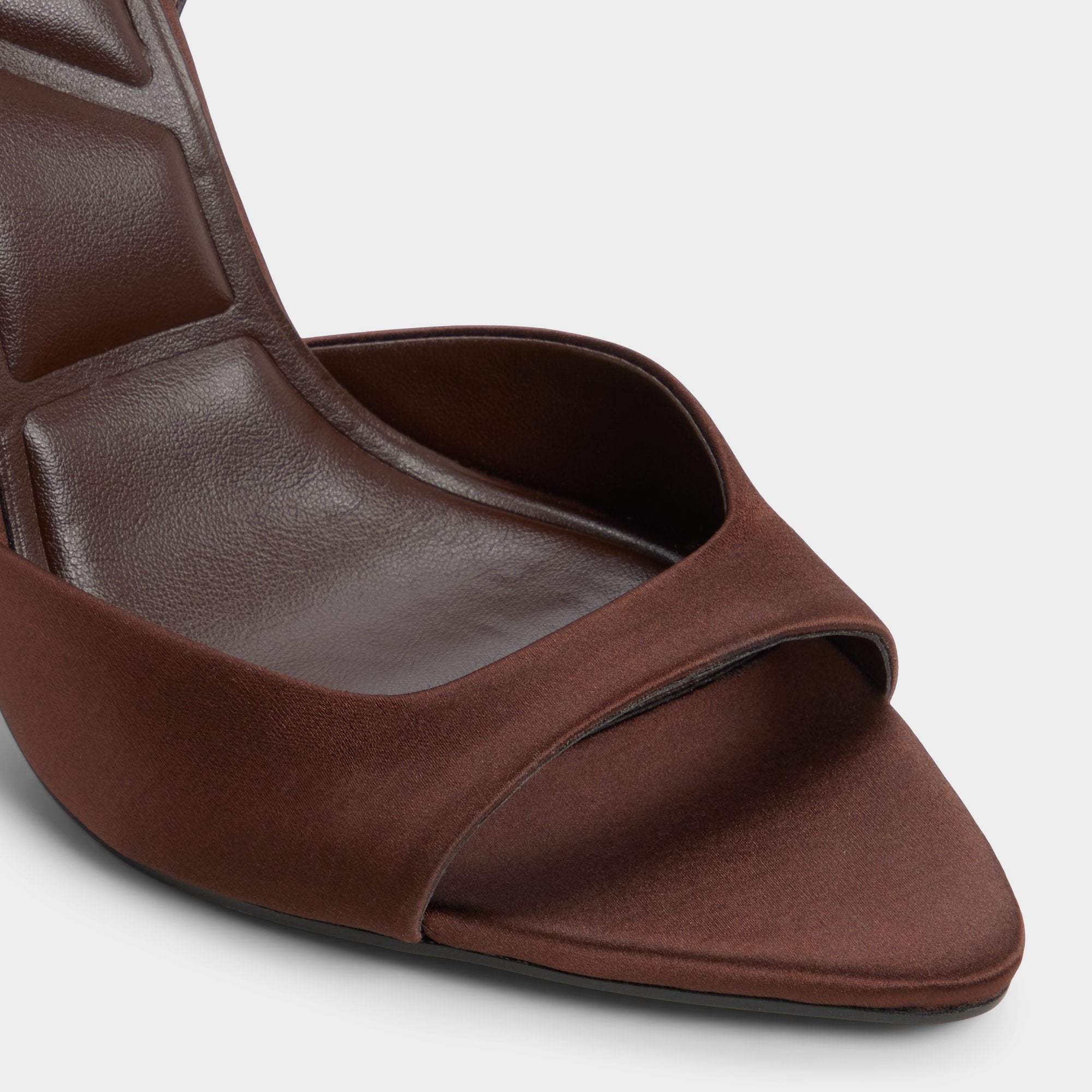 Aldo | Forevermore in Dark Brown 14154135 - Strappy heeled sandal, Stiletto heel