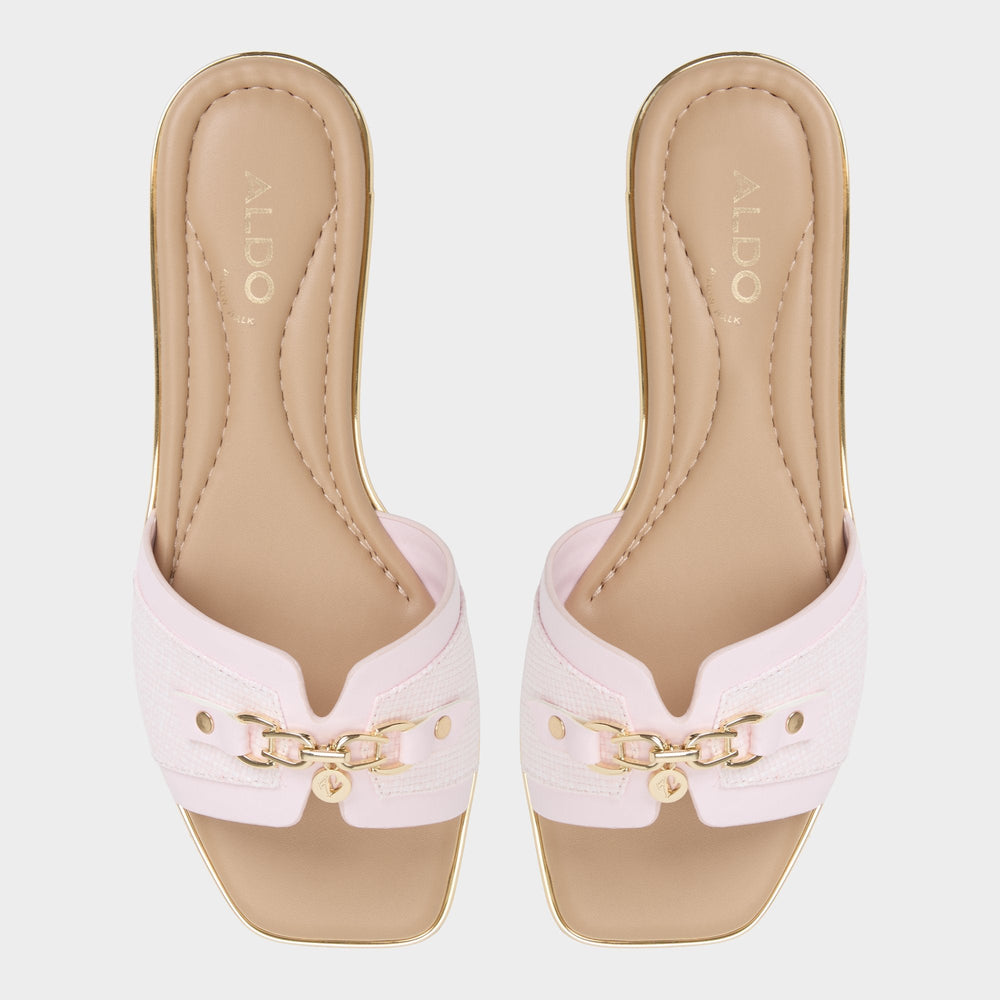 Aldo | Alamassi Light Pink Women's Flats - Slide sandal