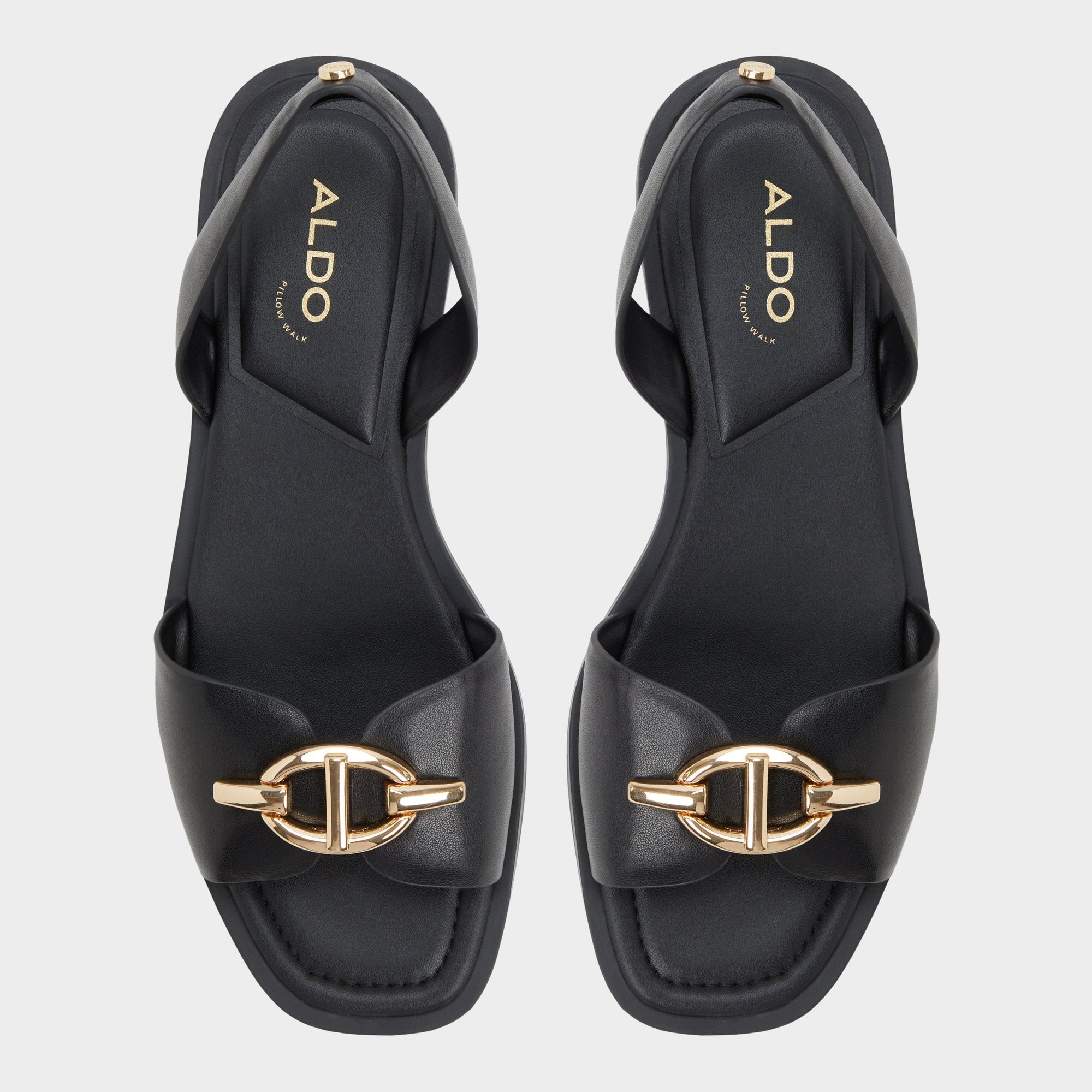 Aldo | Goassi Black Women's Flats - Flat sandal