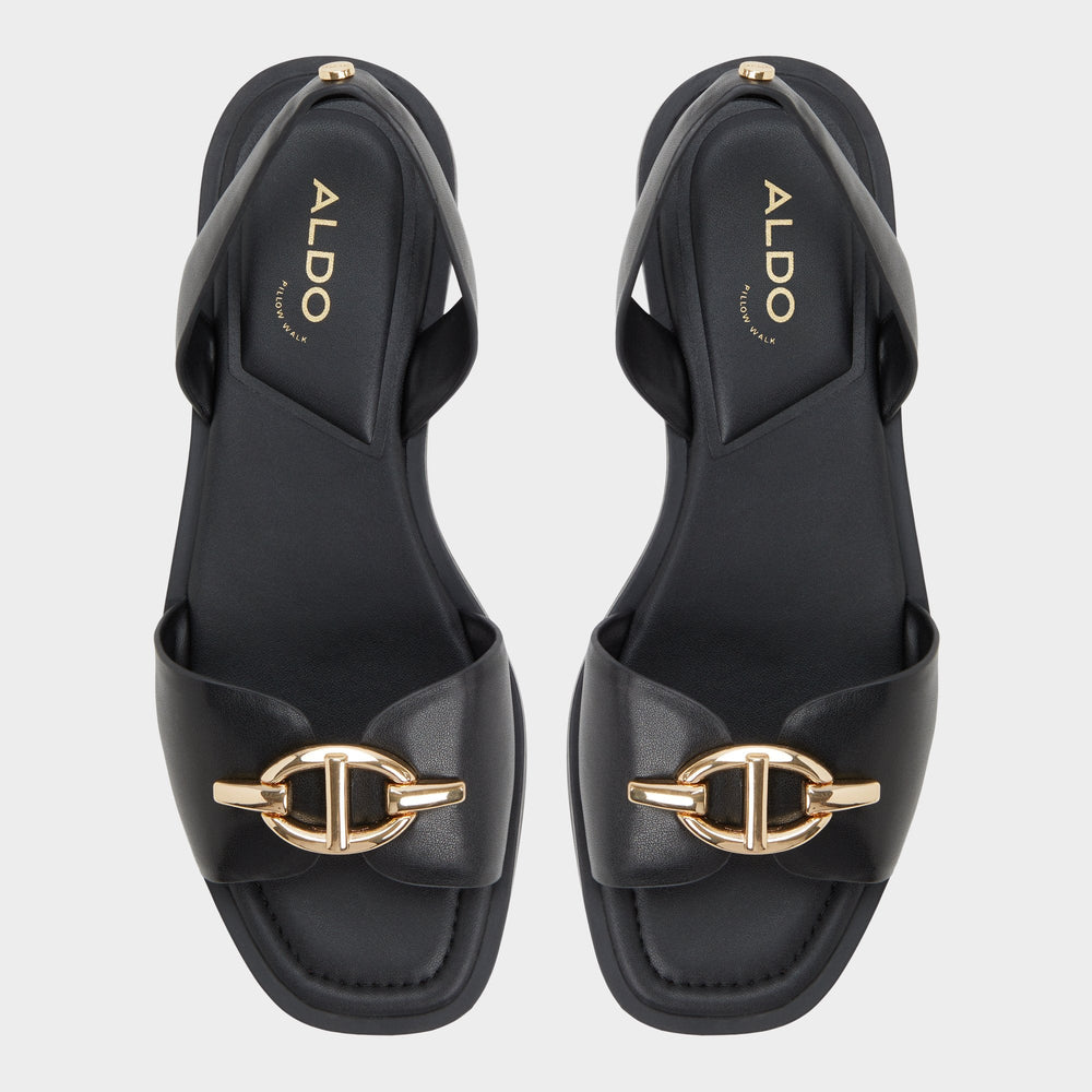 Aldo | Goassi Black Women's Flats - Flat sandal