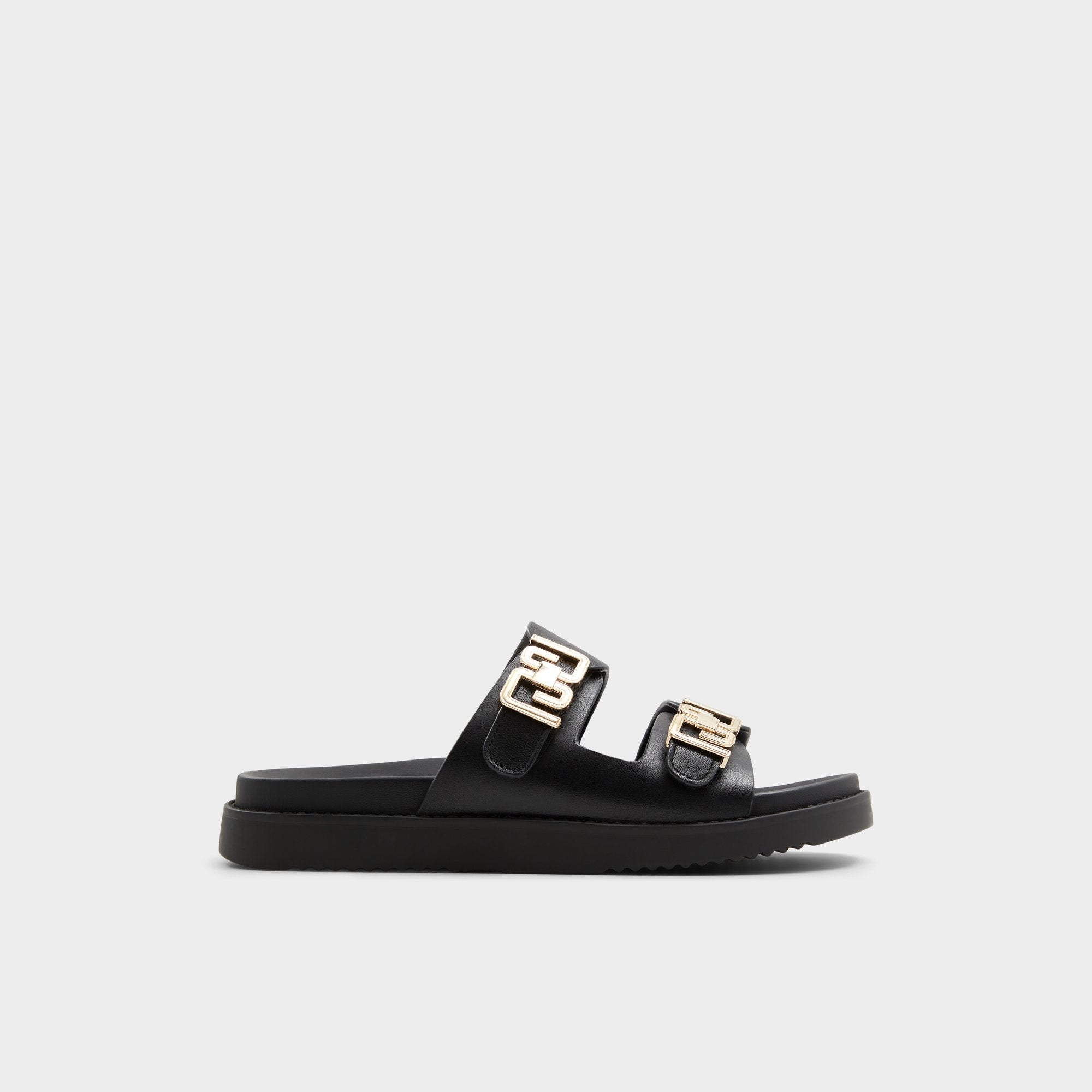 Aldo | Alessie Black Women's Footbed sandals - Footbed sandal, Footbed sandal
