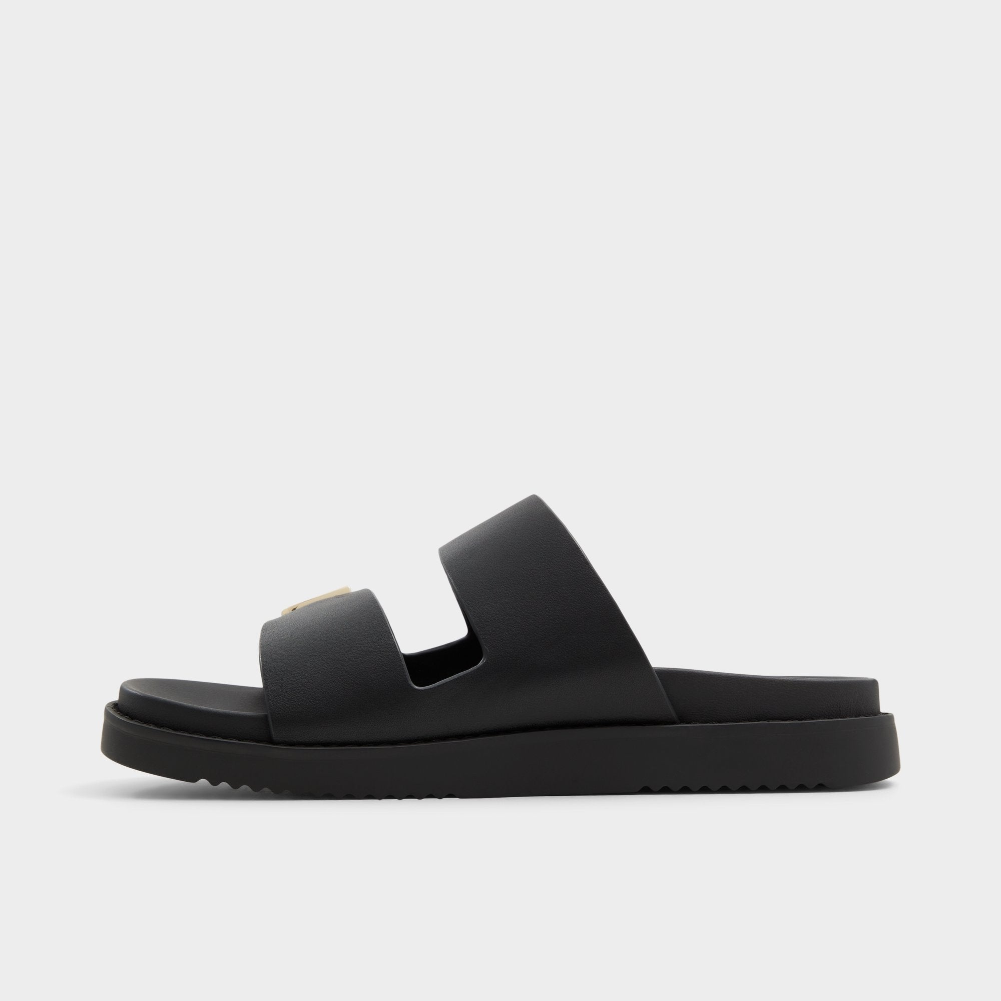 Aldo | Alessie Black Women's Footbed sandals - Footbed sandal, Footbed sandal