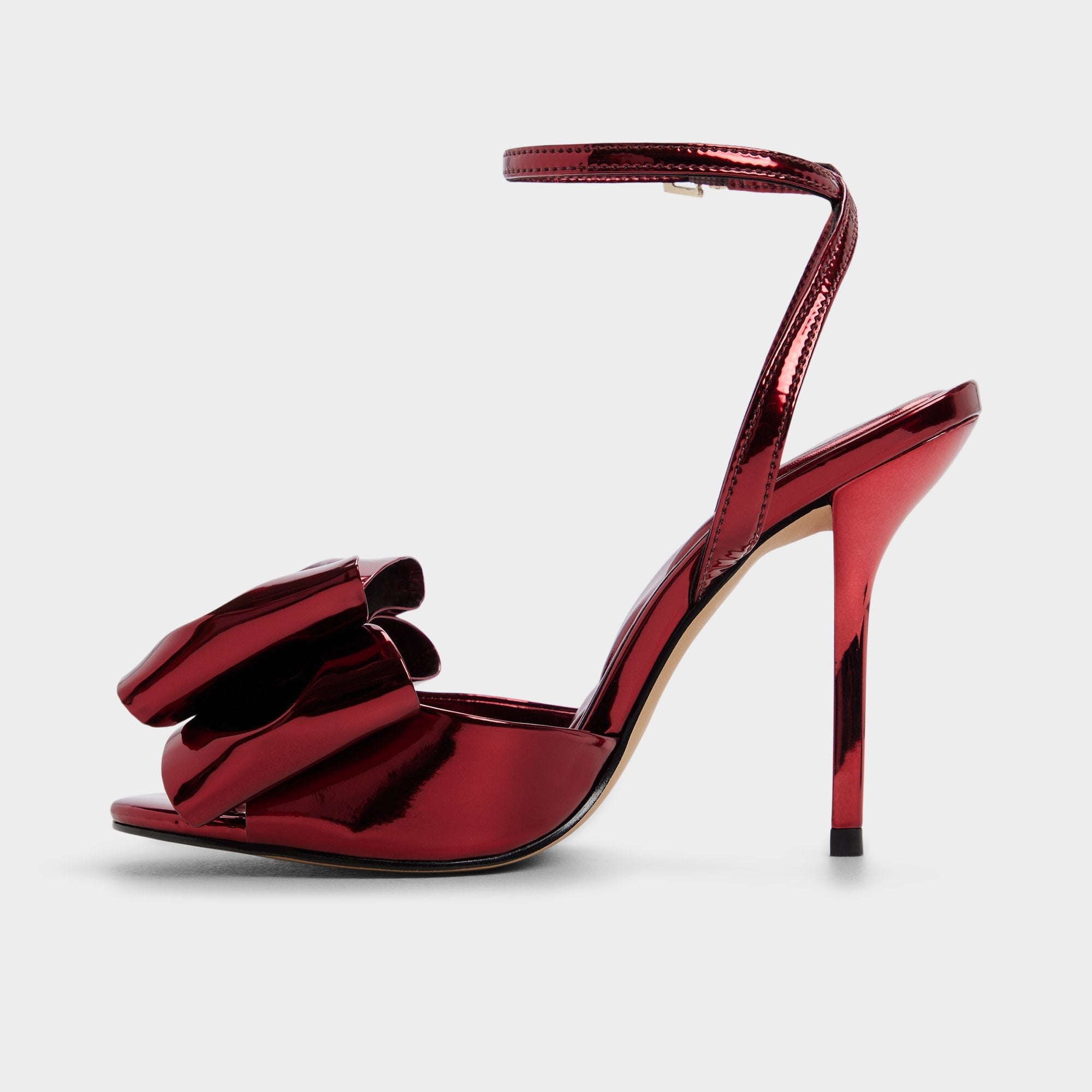 Aldo | Tinsletta in Medium Red - Heeled sandal, Stiletto heel