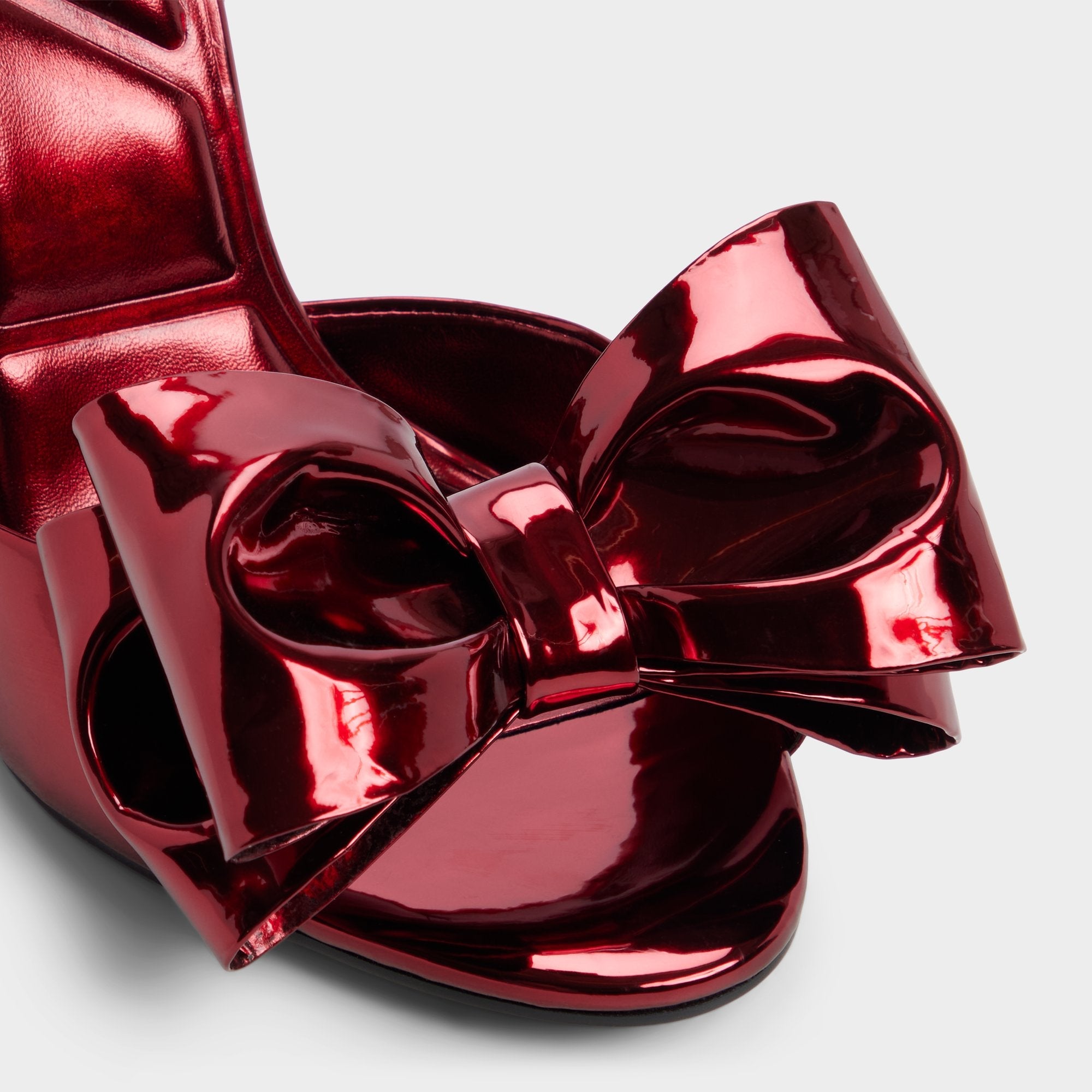 Aldo | Tinsletta in Medium Red - Heeled sandal, Stiletto heel