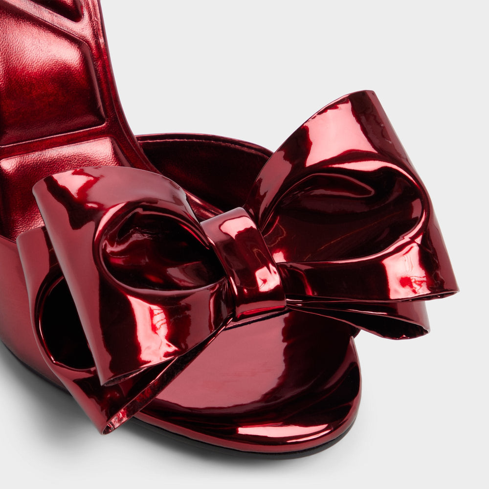 Aldo | Tinsletta in Medium Red - Heeled sandal, Stiletto heel