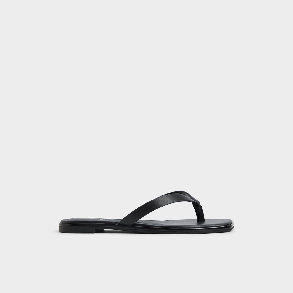 Aldo | Theao Black Women's Flats - Flip flop