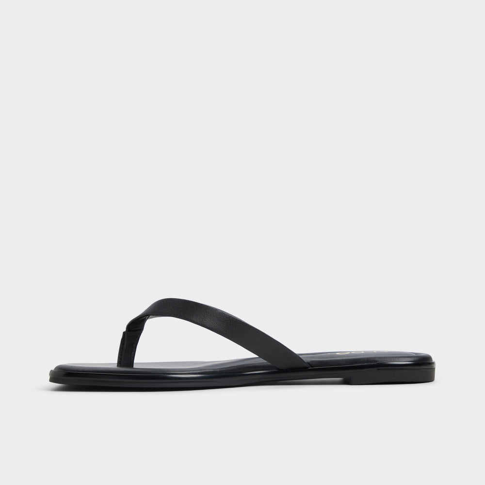 Aldo | Theao Black Women's Flats - Flip flop