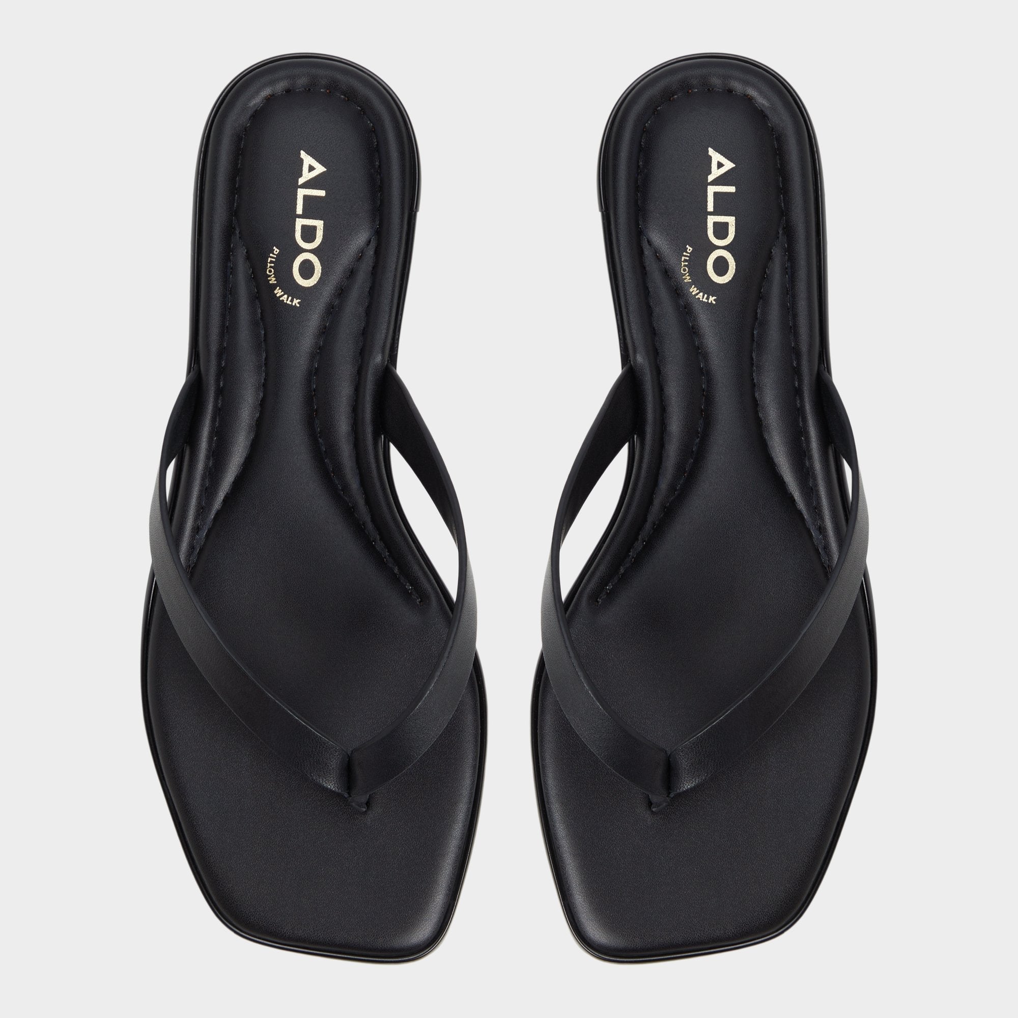 Aldo | Theao Black Women's Flats - Flip flop