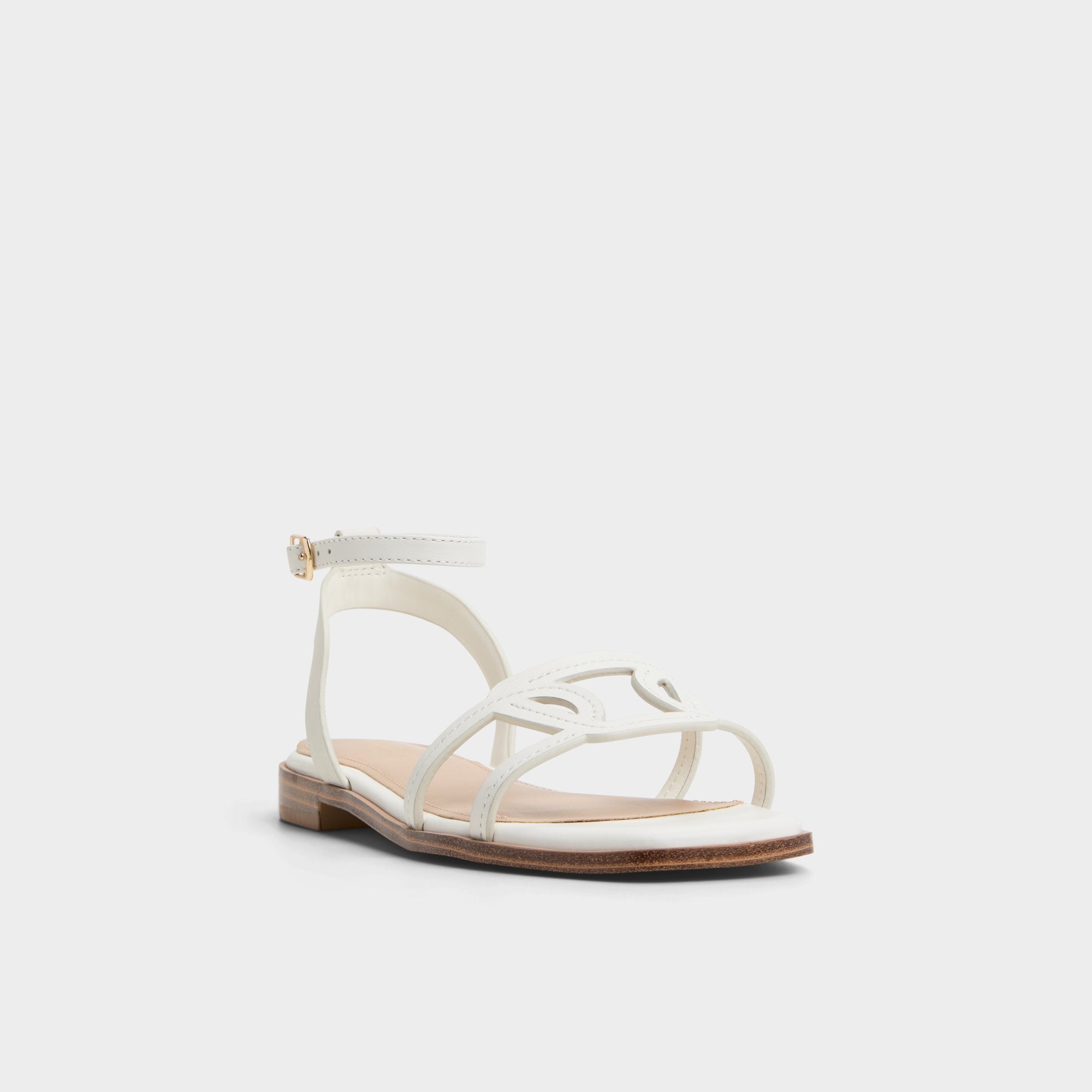 Aldo | Greengrove White Women's Flats - Flat sandal