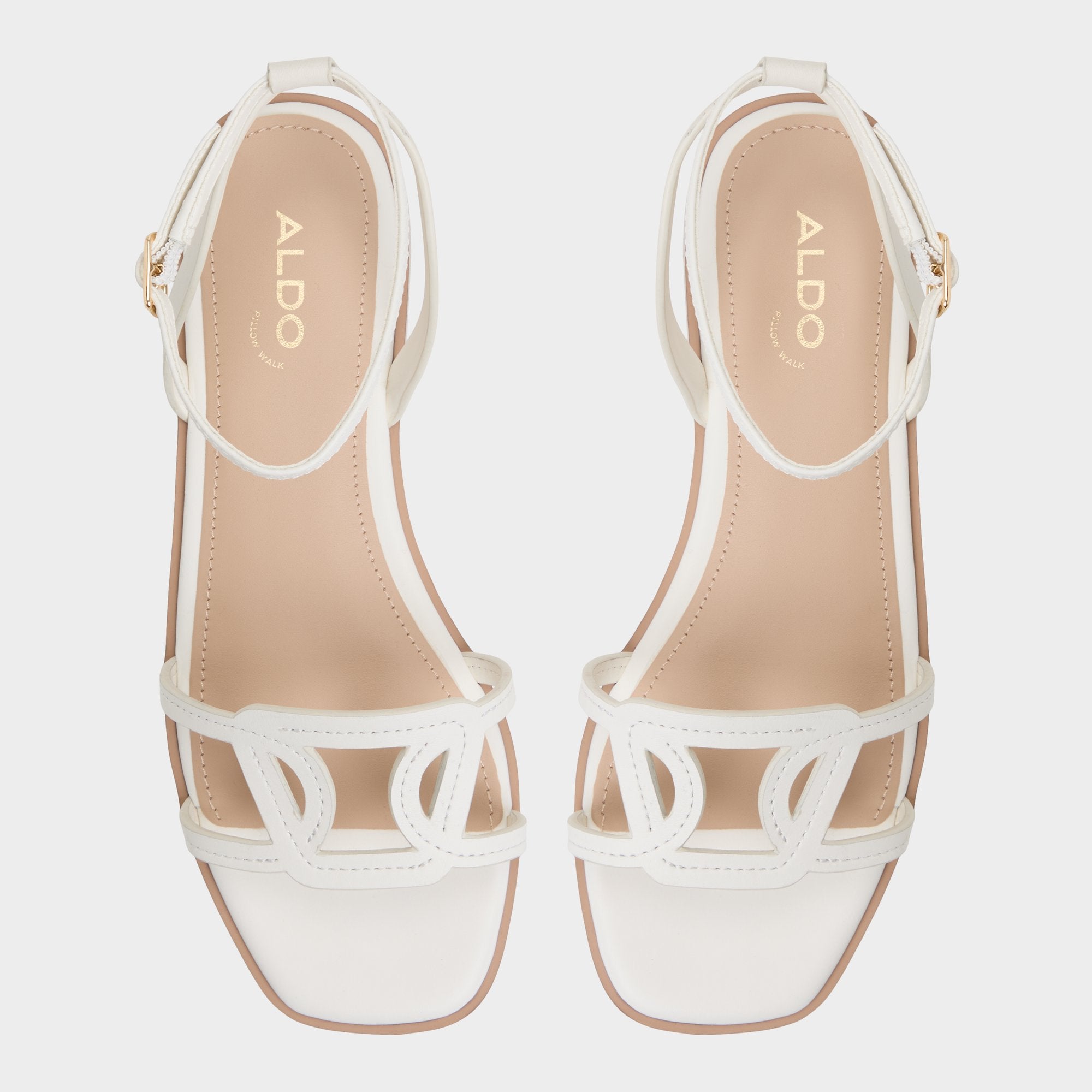 Aldo | Greengrove White Women's Flats - Flat sandal