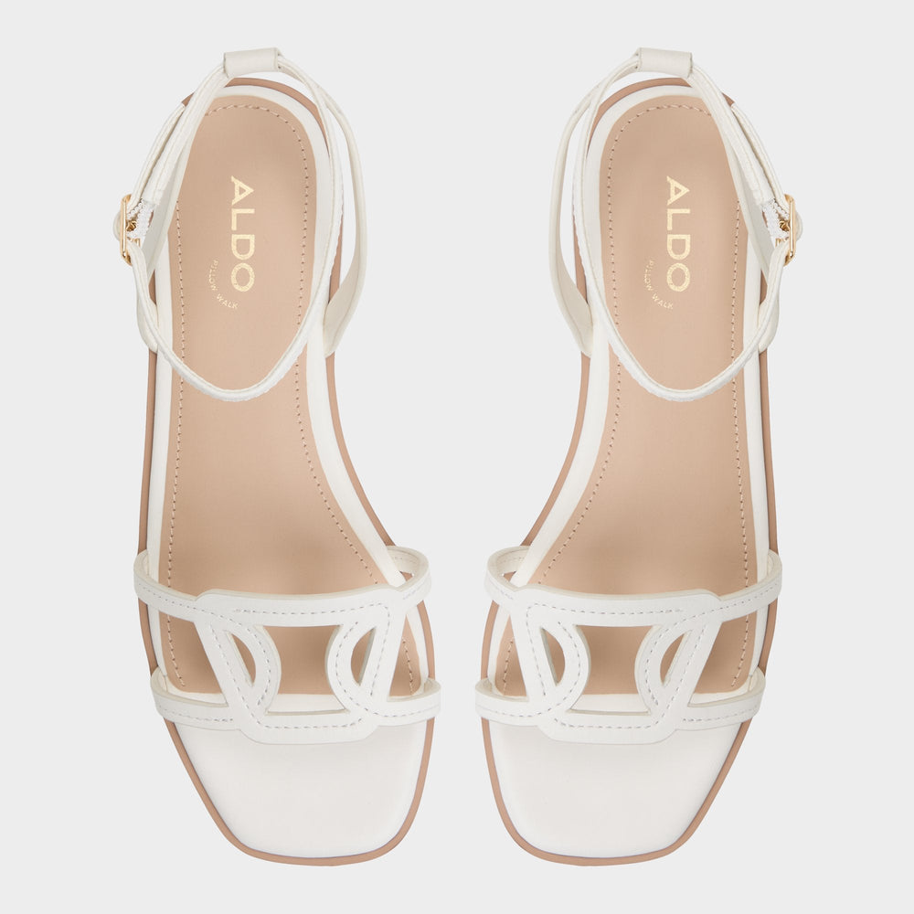 Aldo | Greengrove White Women's Flats - Flat sandal