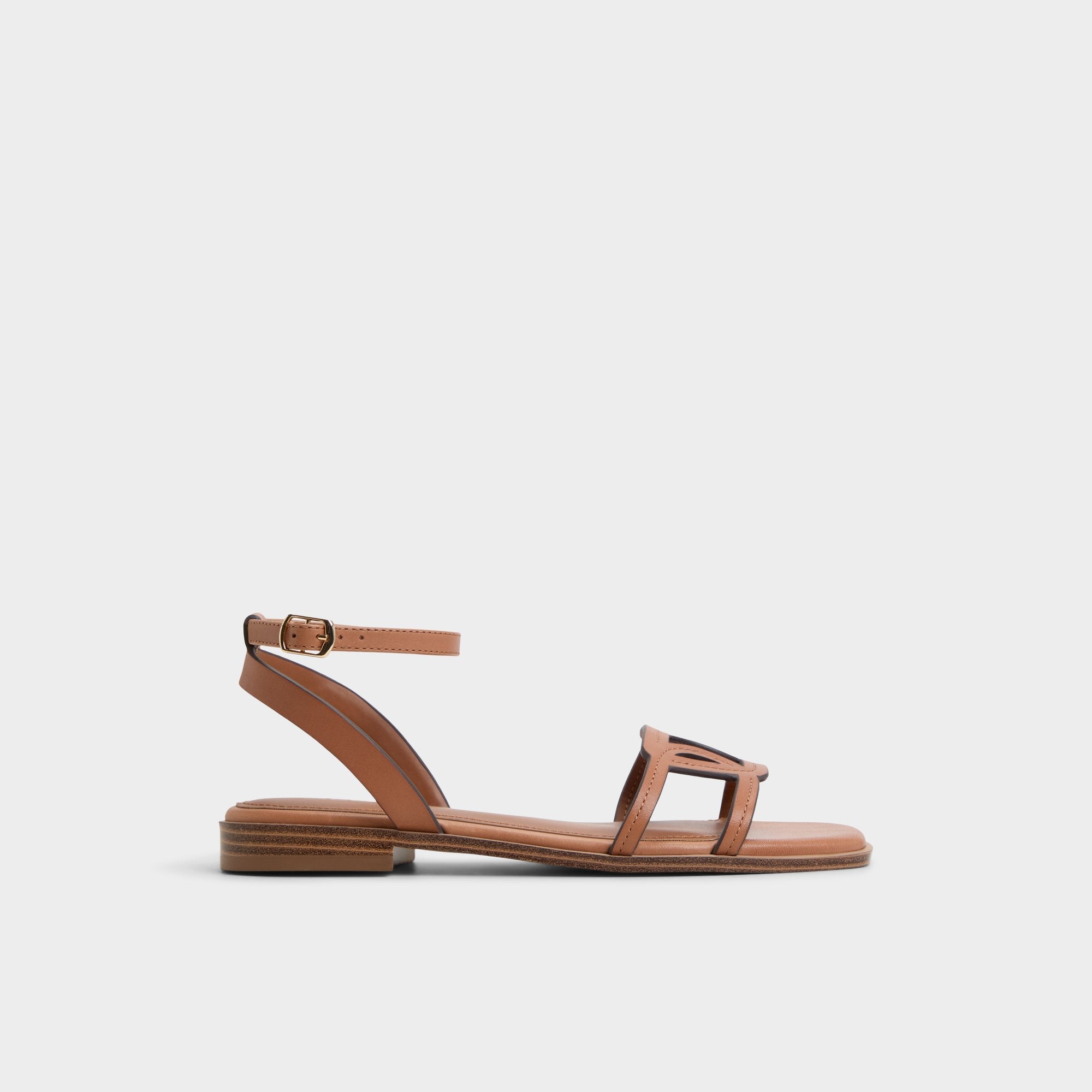 Aldo | Greengrove Medium Brown Women's Flats - Flat sandal