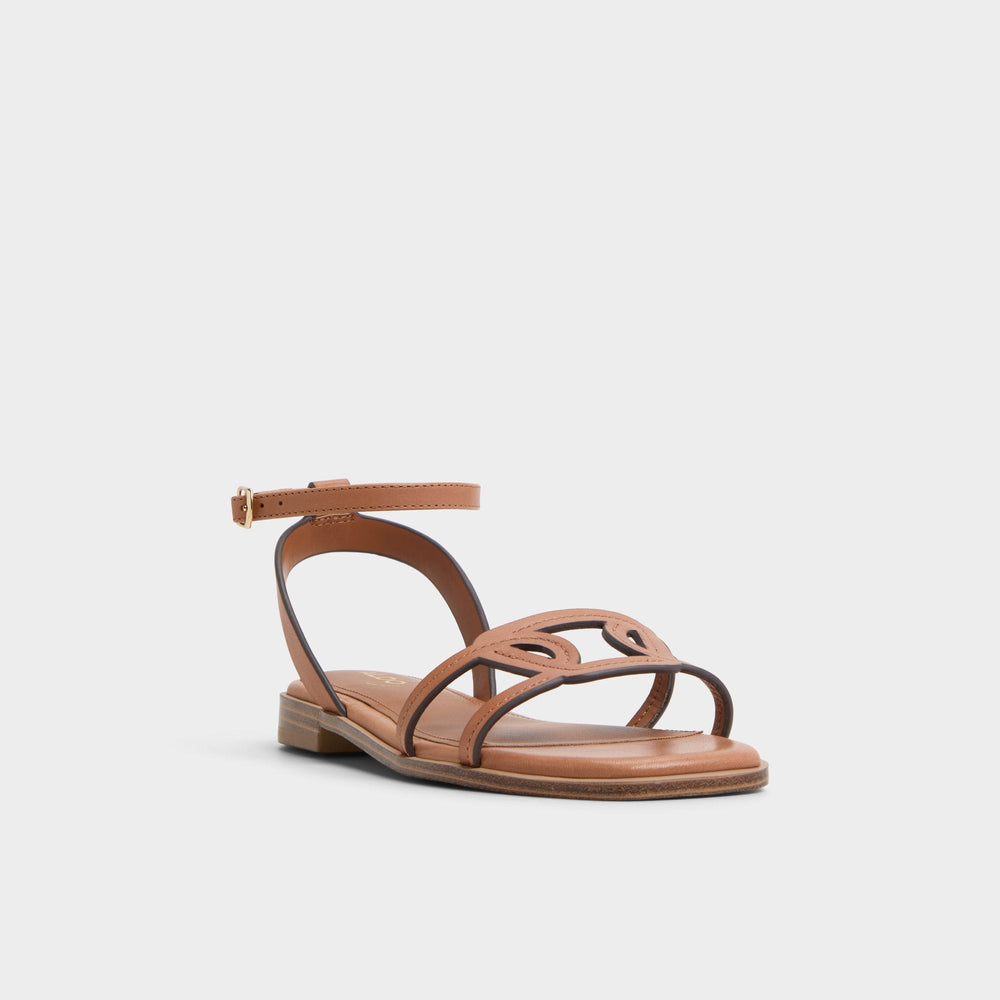 Aldo | Greengrove Medium Brown Women's Flats - Flat sandal