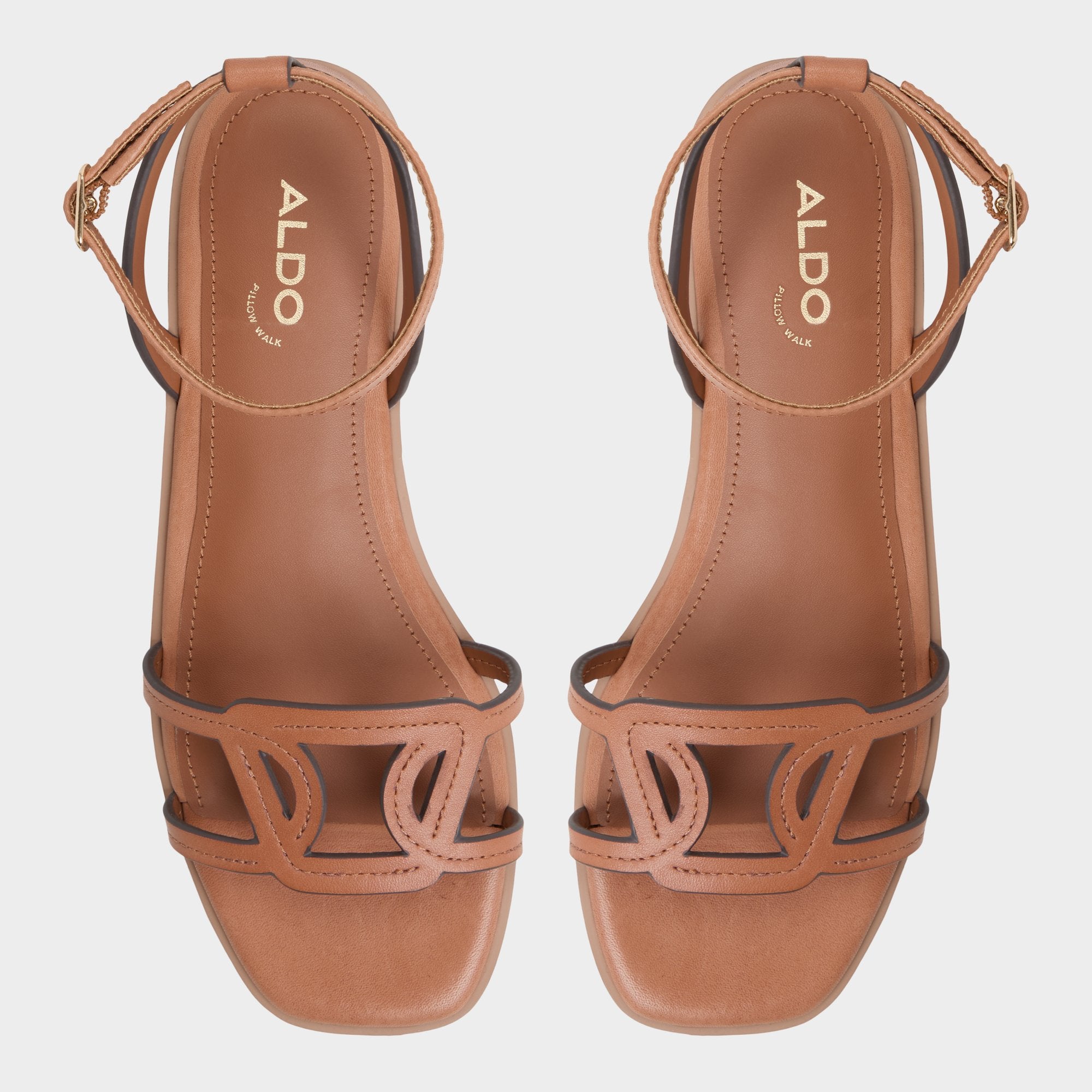 Aldo | Greengrove Medium Brown Women's Flats - Flat sandal