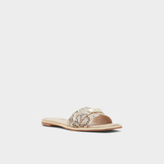 Aldo | Darine Natural Women's Flats - Slide sandal