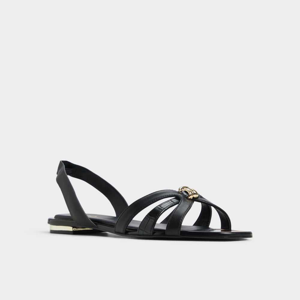 Aldo | Marassita Black Women's Slingbacks - Flat sandal
