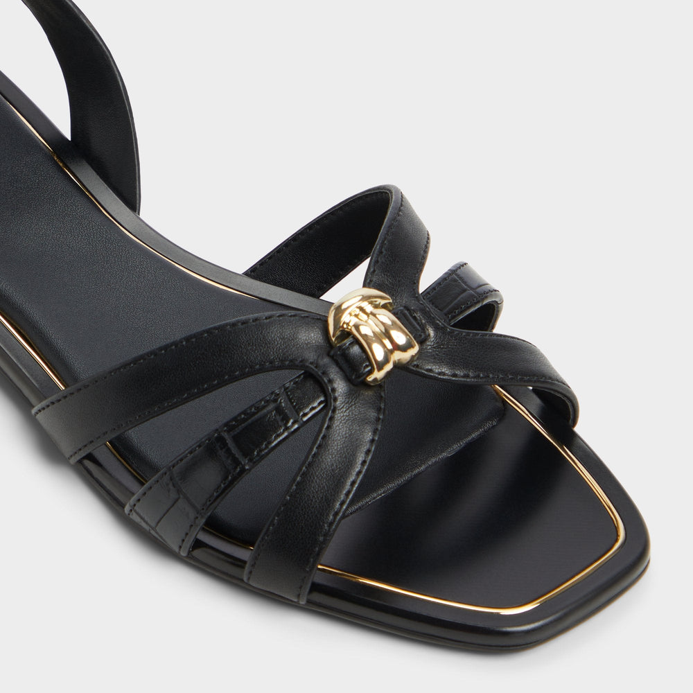 Aldo | Marassita Black Women's Slingbacks - Flat sandal