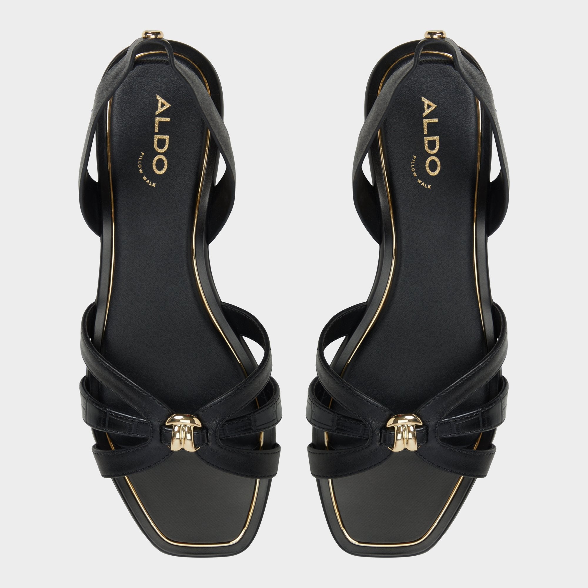 Aldo | Marassita Black Women's Slingbacks - Flat sandal