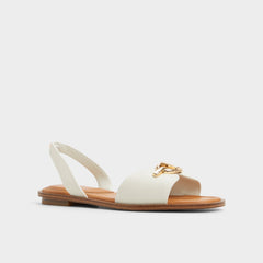 Aldo | Goassi White/Bone Women's Flats - Flat sandal