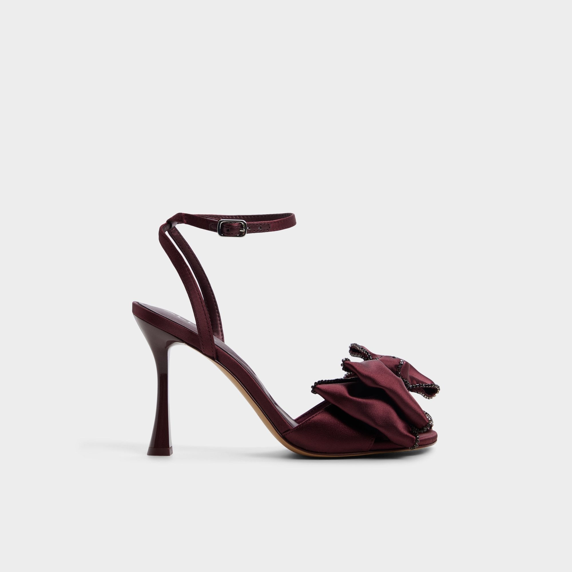Aldo | Tinsel in Bordo - Strappy heeled sandal, Stiletto heel