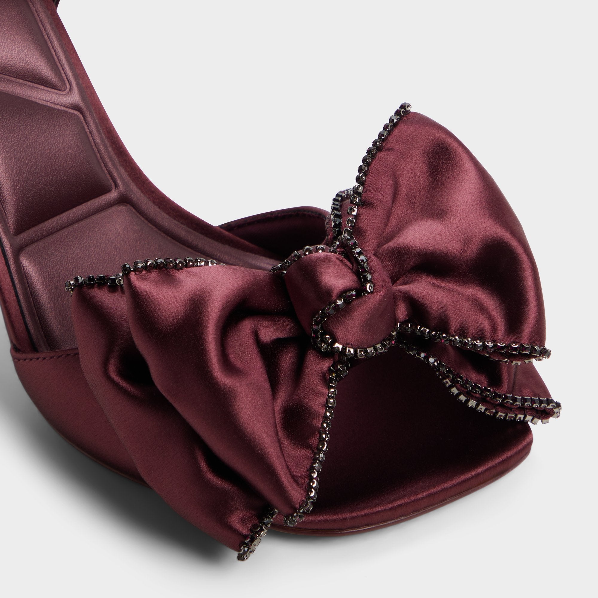 Aldo | Tinsel in Bordo - Strappy heeled sandal, Stiletto heel