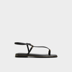 Aldo | Jomalina Black Women's Flats - Strappy flat sandal