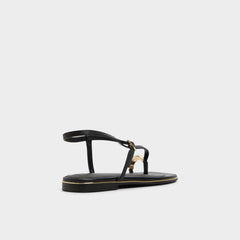 Aldo | Jomalina Black Women's Flats - Strappy flat sandal