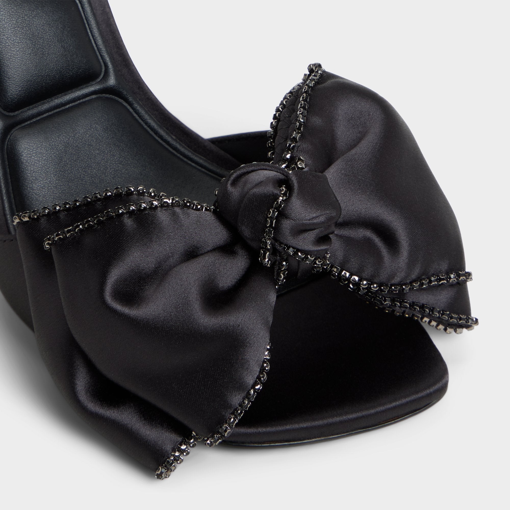Aldo | Tinsel in Black - Strappy heeled sandal, Stiletto heel