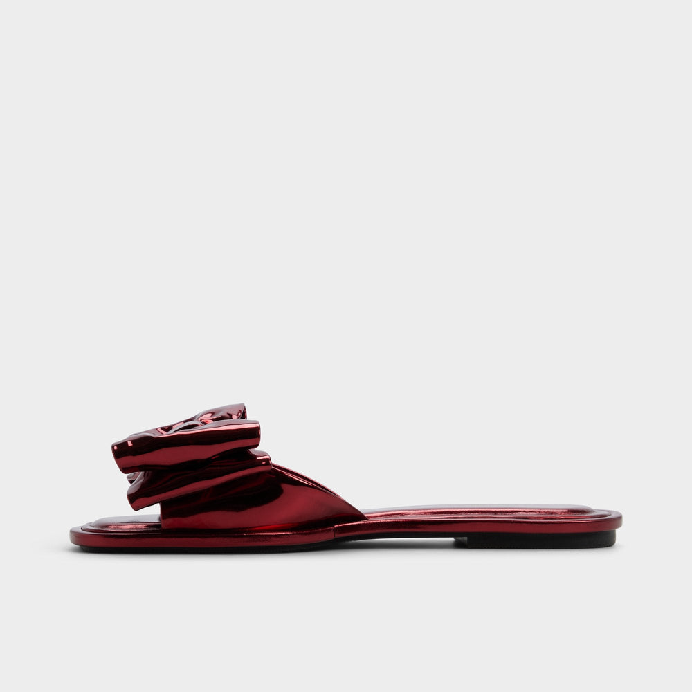 Aldo | Bowetta in Medium Red - Slide sandal